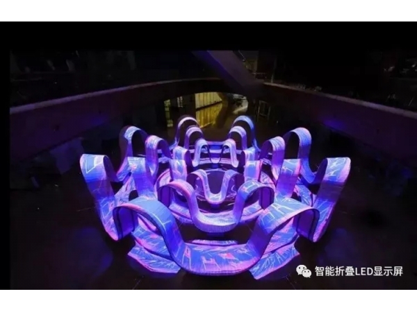 商業展示領域，雙面LED飄帶，再次引領國內風潮!